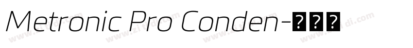 Metronic Pro Conden字体转换 Metronic Pro Conden字体转换